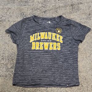 Girls Large Milwaukee Brewers Tee